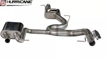 Hurricane Exhaust 3.5" ECE Klappenanlage für Seat Leon Cupra ST 300 AWD Carbon Edition 5F V1